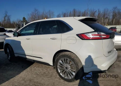 2021 Ford Edge Titanium из США, поврежденный, VIN 2FMPK4K90MBA39926